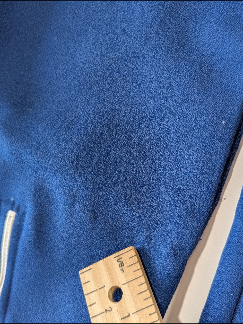 Vintage King James Utility Pocket Shirt Button Up Blue with Contrast Zip Accents - Picture 13 of 14